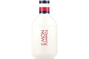 Tommy Hilfiger – TOMMY NOW GIRL Eau de Toilette – 100 ml – Perfume de Mujer – Fragancia Floral Frutal – Notas Frescas y Cítricas – Botella de Vidrio Blanco
