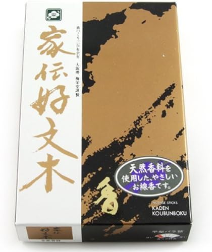 Baieido Kaden Family Secret Kobunboku Japanese Incense - 140 Sticks, 30 Mins Per Stick