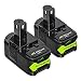 Produktbild 2X HYG 18V 5500mAh Li-ion Akku Ersatz für Ryobi ONE + 18V P108 P107 P104 P105 P102 P103 Ersatzakku Werkzeug Batterie