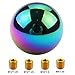 Price comparison product image JUDING Neo Chrome Universal Ball Round Jdm Short Gear Shift Knob 5 Speed 6 Speed Manual Automatic
