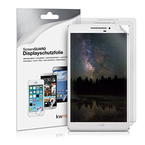 3x kwmobile Folie matt für Asus ZenPad 7 Displayschutzfolie - Schutzfolie Anti-Fingerabdruck Displayschutz Displayfolie entspiegelt