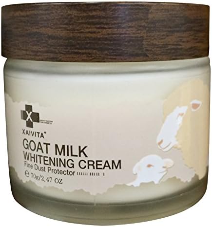 Xaivita Goat Milk Whitening Creams Moisturizers Lightening Facial Skincare 70g