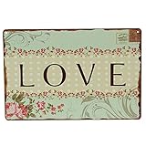  Anddod Love Family Tin Sign Vintage Metal Plaque Poster Bar Home Wall Decor - 2#