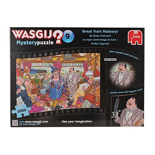 Wasgij 1000 Piece Mystery 9 The Great Train Robbery Jigsaw Puzzle