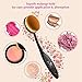 Makeup Brushes, USpicy Professional 10 Pieces Makeup Brush Set with Soft Oval Toothbrush Design and Gift Box(Features Powder, Concealer, Contour, Foundation, Blending, Eyebrows, and Eye Liner Brushes)