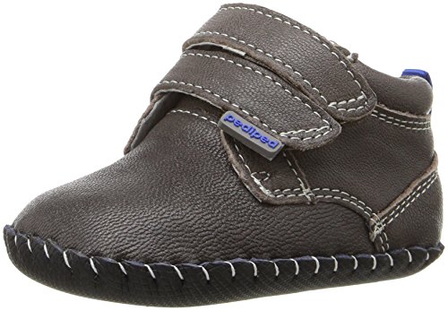 pediped Baby Boys' Lionel Boots, Grey (Charcoal), 6-12 Months 18 EU