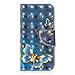 Price comparison product image Galaxy A8 2018 Case, Bear Village® 3D Creative Printed PU Leather Magnetic Flip Folio Wallet Cover with Kickstand Function for Samsung Galaxy A8 2018 (#8 Butterfly)