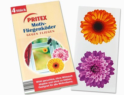 Motiv-Fliegenköder Fliegenfalle Fliegenfänger – 8 Stück - 2