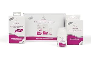ELANEE Juego de 3 productos de entrenamiento de suelo pélvico con conos vaginales, incluye lubricante a base de agua (760-00)