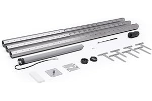 AVOSDIM.COM STORES, RIDEAUX, MOUSTIQUAIRES Kit motorisation volet roulant radio 3m50-60kg, avec télécommande, axe octo 60mm