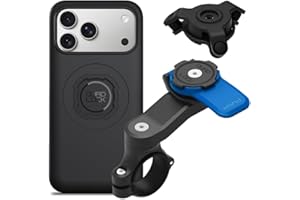 QUAD LOCK Lenker Handyhalterung für Motorrad mit Vibrationsdämpfer und MAG Hülle für iPhone 17 Pro Max
