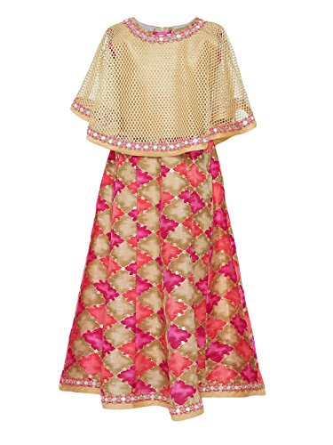 ADIVA Girl's Poncho Dress for Kids