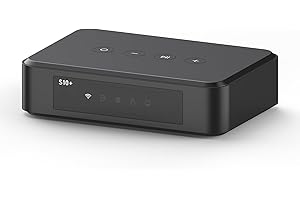 Arylic S10+ Récepteur Audio AirPlay, Multiroom Stéréo avec Sortie SPDIF, Wi-FI & Bluetooth, Diffusion de Musique HD sans Perte Depuis Spotify, Amazon Music, Tidal, etc.