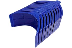 STOBOK 10 Unidades de Soporte de Descanso de Paloma Soporte de Descanso Ligero para Palomas Perchas para Pájaros Soporte para Vivienda de Aves Suministros para Pájaros| Azul