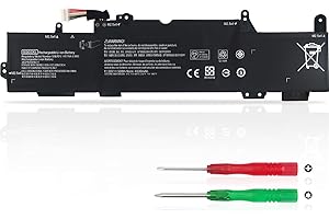 KXRSII SS03XL Laptop Akku für Hp EliteBook 730 735 740 745 830 840 846 G5, EliteBook 735 745 830 840 G6 ZBook 14U G5 G6 Series 933321-855 933321-852 932823-171 932823-271 932823-421 50Wh