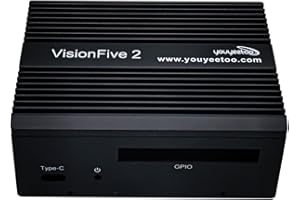 youyeetoo VisionFive V2 metalowa obudowa na płytę główną, wytrzymała i trwała, o dopasowanej konstrukcji i rozpraszaniu ciepła, pyłoszczelna dla inżynierów, mechaników i entuzjastów sprzętu