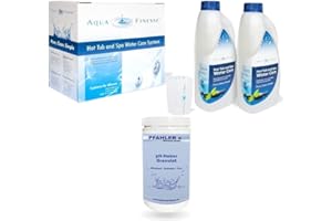 PFAHLER´S WHIRLPOOLSTUDIO Aqua Finesse Wasserpflege Set für Outdoor-Whirlpools, AquaFinesse + Pfahler pH Heber