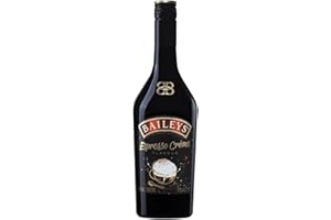 Baileys Espresso Créme, licor de crema de whisky irlandesa con certificación B-Corp, 700 ml