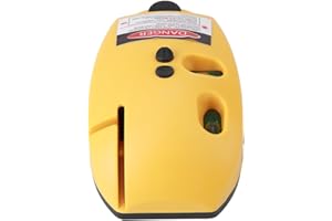 Ruiqas 2 Lines Vertical Infrared Level Horizontal Line Infrared Right Angle Measuring Tool- Yellow