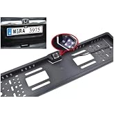 Astraled Plakalık Geri G&ouml;r&uuml;ş Kamerası, 4 LED Gece G&ouml;r&uuml;şl&uuml;, Kılavuz &Ccedil;izgili, Fiat/Tofaş Murat 131 Uyumlu