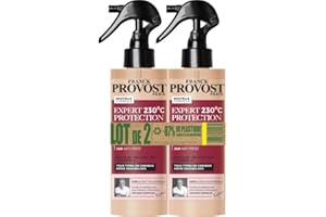 Franck Provost Lot de 2 Sprays 4-en-1 Sans Rinçage Professionnel Expert Protection 230°C 190ml