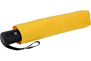 Doppler Zero* Magic AOC 74456305 - Paraguas de bolsillo (26 cm, diámetro de 95 cm), color amarillo brillante