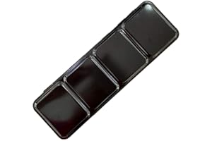 HEALLILY Aquarelle Vide boîtes Peinture Palette 24 Couleurs Aquarelle Palette Fer Pigment boîte de Rangement pour Bricolage Bricolage