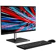 Lenovo V30a-24 All-In-One Desktop, 10th Generation Intel i3-1005G1 Processor, Intel® UHD Graphics, 16GB DDR4-3200 RAM, 512GB M.2 SSD, 23.8" FHD Display, DVD-Writer, Windows 11 (Raven Black)