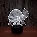 Produktbild 3D LED Optische Täuschung Die Lampen Nachtlicht, 7 Farben Touch Kunst Skulptur Lichter Mit USB Kabel Schlafzimmer Schreibtisch Tischdekoration Die Lampe Für Kinder Erwachsene,Schildkröte