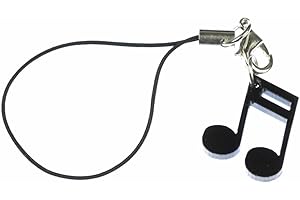 Miniblings Nuty zawieszka do telefonu komórkowego szesnasta biżuteria na telefon Note 16tel czarna - ręcznie robiona modna biżuteria I zawieszka biżuteria na telefon komórkowy breloczek do kluczy