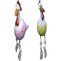 Gartendeko Figuren Lustiger Garten Keramik Huhn Ornament Hilde Garten Skulpturen Dekoration Tierfigur Garten Plug…