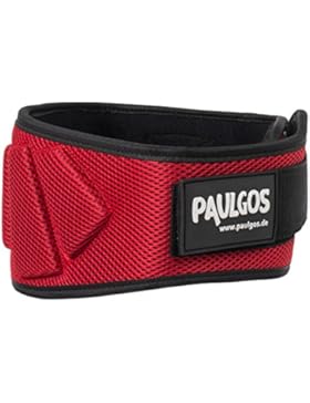 PAULGOS Gewichthebergürtel Profi Fitness Trainingsgürtel in 5 Farben Gr. XS-L