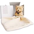 Doudou et Compagnie 10 cm Natural Bear and Towelling Doudou with Gift Box