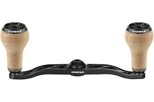 ‎GOMEXUS Gomexus Power Handle, kompatibel mit Shimano SLX Tranx, Daiwa Tatula, Zillion, Abu Garcia Revo 13, Ersatzteile für Angel-Baitcastingrollen | Bassangeln