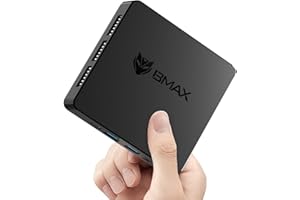 BMAX Mini PC B1 8 GB LPDDR4 128 GB eMMC W-11 Gemini Lake N4000 (fino a 2,6 GHz) Display a doppio schermo Supporta HDMI 4K, WiFi 5 2.4G/5G, Bluetooth 5.0 PC domestico computer da ufficio
