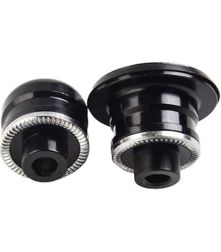 Adaptateur Axe Vélo AKORD - 135/142/148x12mm To 10mm, Dégagement Rapide, Noir