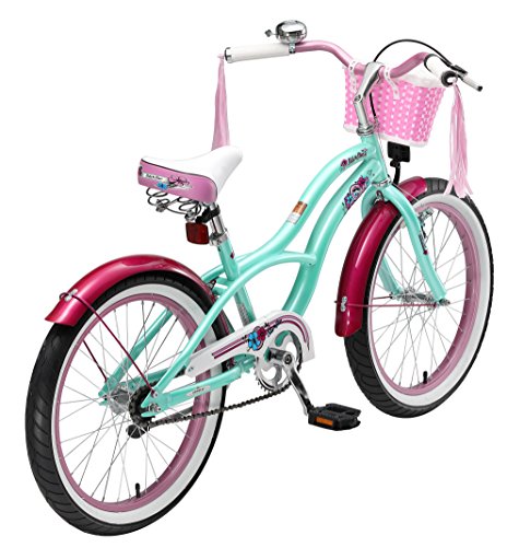 BIKESTAR® Premium Design Kinderfahrrad für coole Kids ab 6 Jahren ★ 20er Deluxe Cruiser Edition ★ Pepper Mint - 4