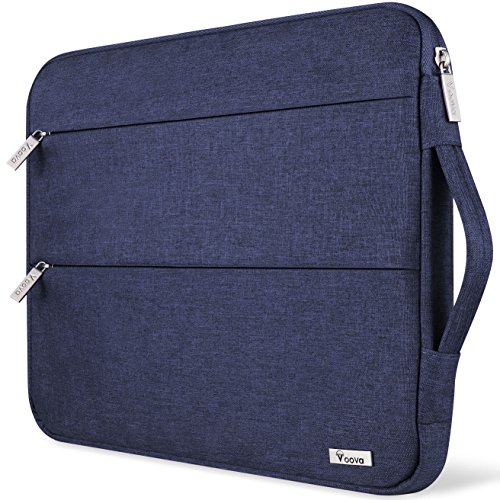 Preisvergleich Produktbild Voova Laptophülle Wasserdicht Laptoptasche Notebooktasche Schlank Schutzhülle Kompatibel mit Laptop 13 13.3 Ultrabooks / Netbooks / Chromebook / MacBook Blau