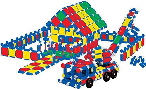 Preisvergleich Produktbild Seva Steckbaukasten 1239 Teile Stecksystem Motorikspielzeug Steckspiel