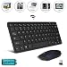 Produktbild 2.4GHz Mini Mobil Wireless QWERTY Tastatur mit Touchpad Maus, Li-ion Battery für Philips 65PUS7101/12 55PUS7101/12 Smart TV