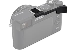 JJC Metalowy uchwyt kciuka w górę do kamery Leica D-Lux 8 antypoślizgowy uchwyt dłoni dla lepszej równowagi