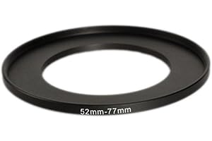 Market&YCY 52-77 mm Caméra Adaptateur Filtre Bague d'adaptation Anneaux de Lentille ，Caméra Bague d'adaptateur