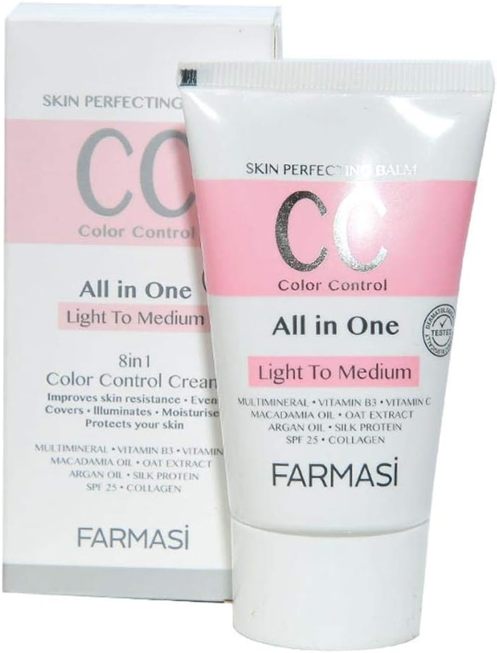 Farmasi CC Krem 50 ml, Açıktan Ortaya No: 02