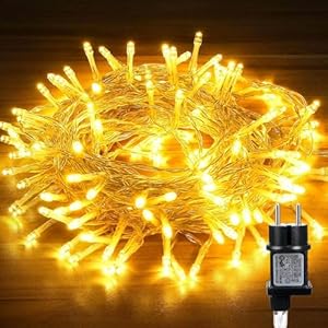 Hoteril Guirnalda luces Exterior,10M Navidad