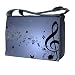 Produktbild Luxburg uk-nb-sb-47613-17-01-13 Design Messenger Tasche für 17 Laptop mit Schultergurt - Violinschlüssel