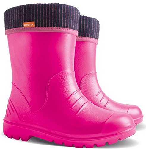 boys lined rain boots
