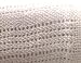 Pair of 100% Pure Cotton Cellular Baby Blankets for Pram Cot Bed Moses Basket Crib in White (2 x White)