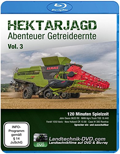 Preisvergleich Produktbild Hektarjagd Vol. 3 - Abenteuer Getreideernte / Blu-ray