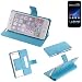 Produktbild Für Phicomm Clue 2S Flipcover Schutz Hülle Schutzhülle Flip cover Handy Wallet case slim Handyhülle für Phicomm Clue 2S blau hellblau bookstyle - K-S-Trade (TM)