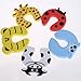 Vktech 10pcs Set Child Safety Cartoon Door Card Baby Door Stopper Clip Security